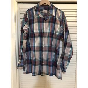 Vintage SOVEREIGN Long Sleeve Plaid Button Up Men’s Plaid 17-1X-17-1/2